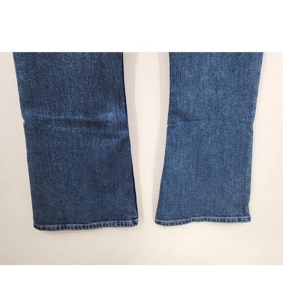 New NWT Old Navy Extra High Rise G Flare Size 14 P Clover Wash - Picture 9 of 11